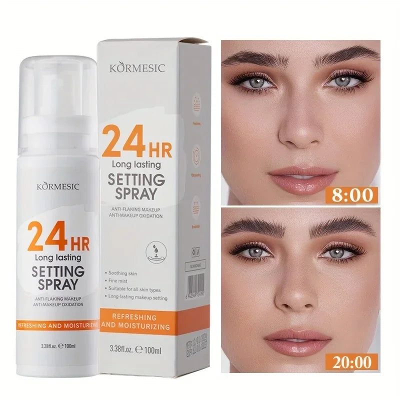 Kormesic 100ml Makeup Setting Spray – 24Hr Hydration & Radiance Makeup Setting Spray Oasis Select