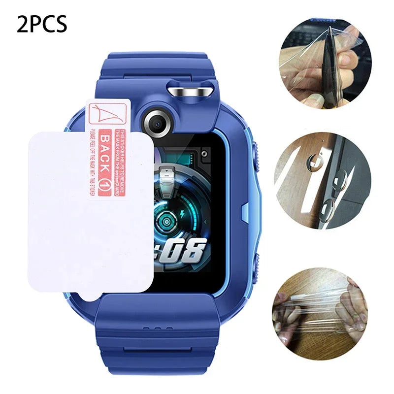2PCS Screen Protector For WATCH KIDS 4 Pro Tempered Glass Film To Prevent Scratches HD Transparent Waterproof Anti-scratch Oasis Select