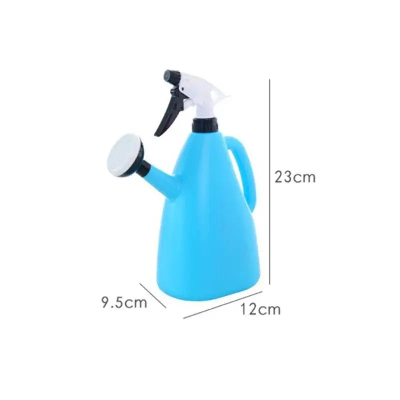 1L 2-in-1 Adjustable Pressure Spray Bottle, Plastic Watering Can, Garden Sprayer for Flowers and Plants Care Oasis Select