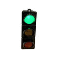2025 New Traffic Light Magnetic Refrigerator Stickers Traffic Toy Pedestrian Light Creative Magnetic Miniature Decoration Oasis Select green