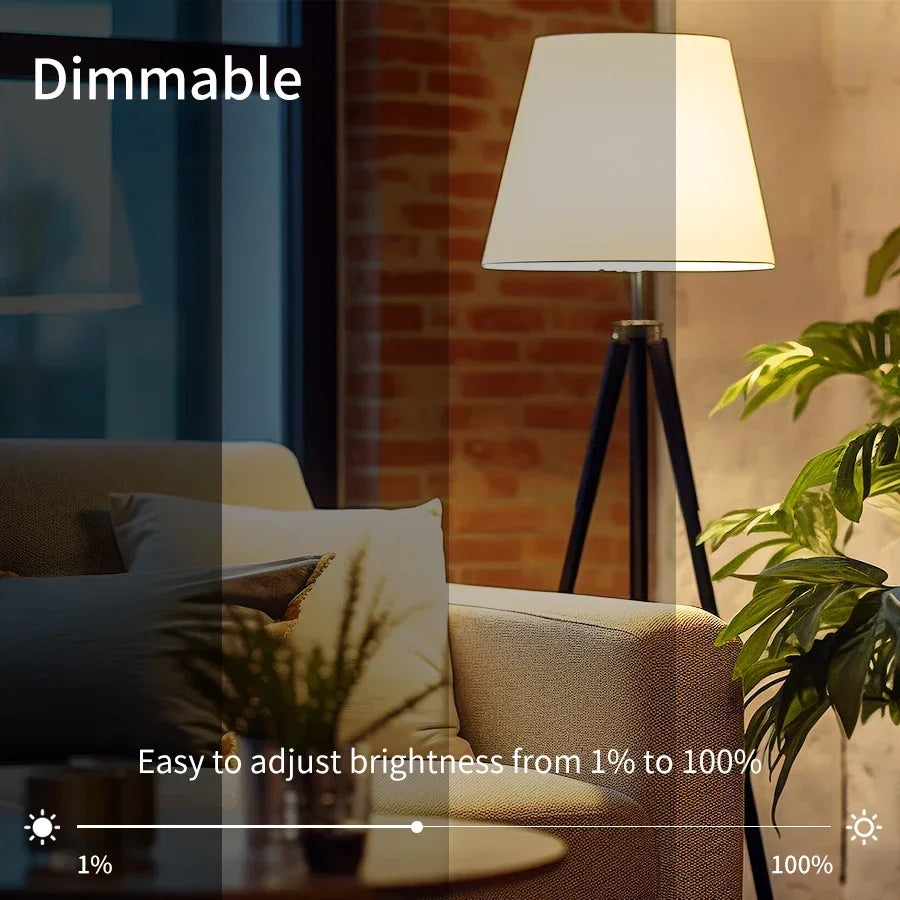 110V 220V E27 Cozylife WiFi Smart LED Light Bulbs 12W 15W 20W Dimmable LED Bulbs APP Vioce Control Works With Alexa Google Home Oasis Select