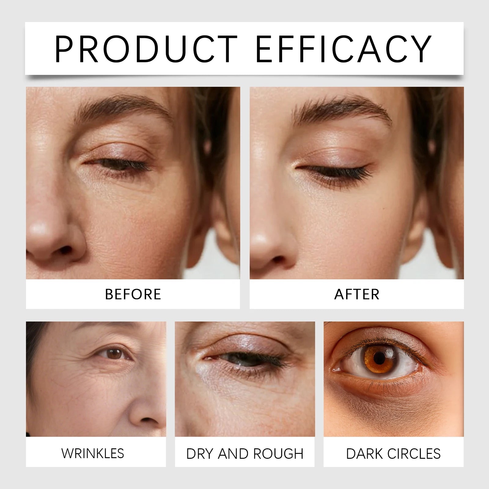 Caffeine Eye Cream Stick Brighten Fine Lines Dark Circles Firming Hydrating Hyaluronic Acid Portable Daily Eye Care Creams 3g Oasis Select