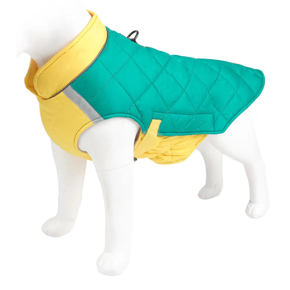 PEAKINBAGS Waterproof Winter Dog Coat | Warm Vest Jacket