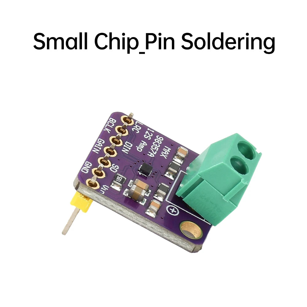 MAX98357 I2S/BGA Audio Amplifier Module Audio Amplifiers Filterless Class D Amplifier Board for Raspberry Pi ESP32 Oasis Select BGA -B