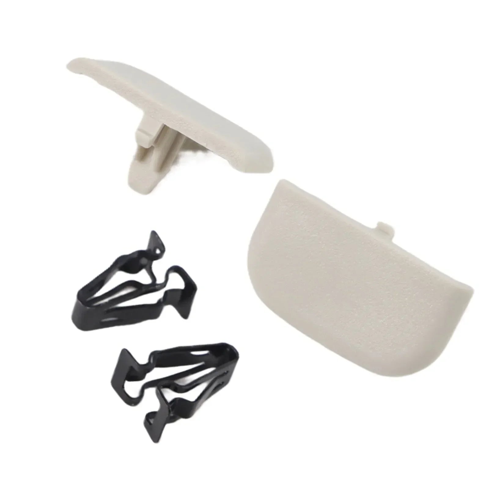 Sun Visor Cap Clip 2 Pcs DS7Z4273AA DS7Z9904132A Compatible For Ford For Fusion 2014 2016 Replacement Sun Visor Oasis Select