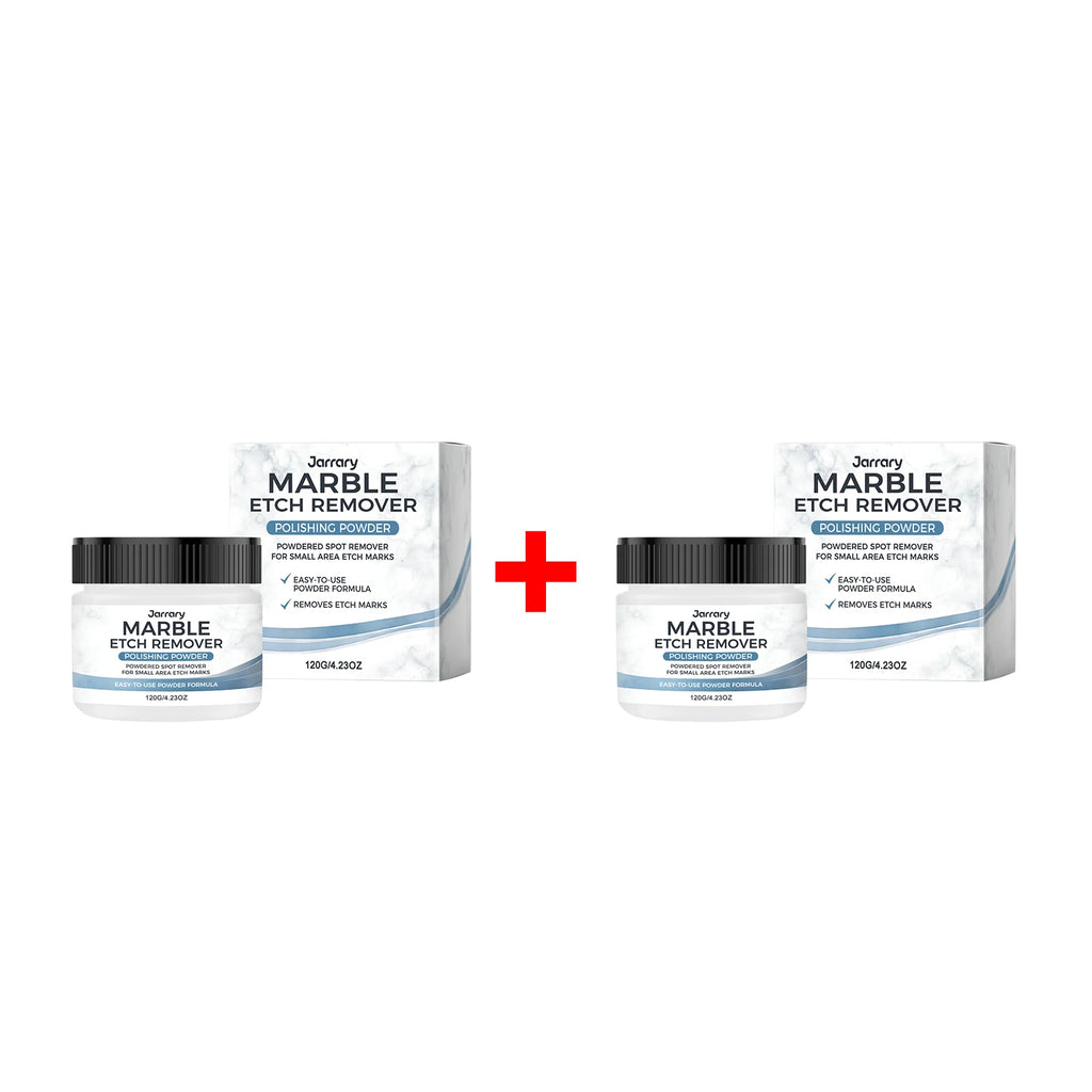 Marble Polishing Powder Etch Mark Removes Scratches Stains and Dullness Restores Shine for Stone Countertops Floors and Surfaces Oasis Select 2pcs