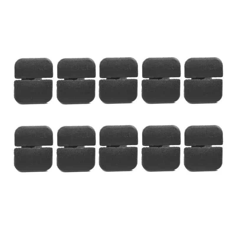 10-60pcs Car Hood Bonnet Insulation Clips Rivet Retainer 1H5863849A01C for VW Polo Tiguan Passat B5 B6 SEAT Leon 2 Skoda Octavia Oasis Select 10pcs