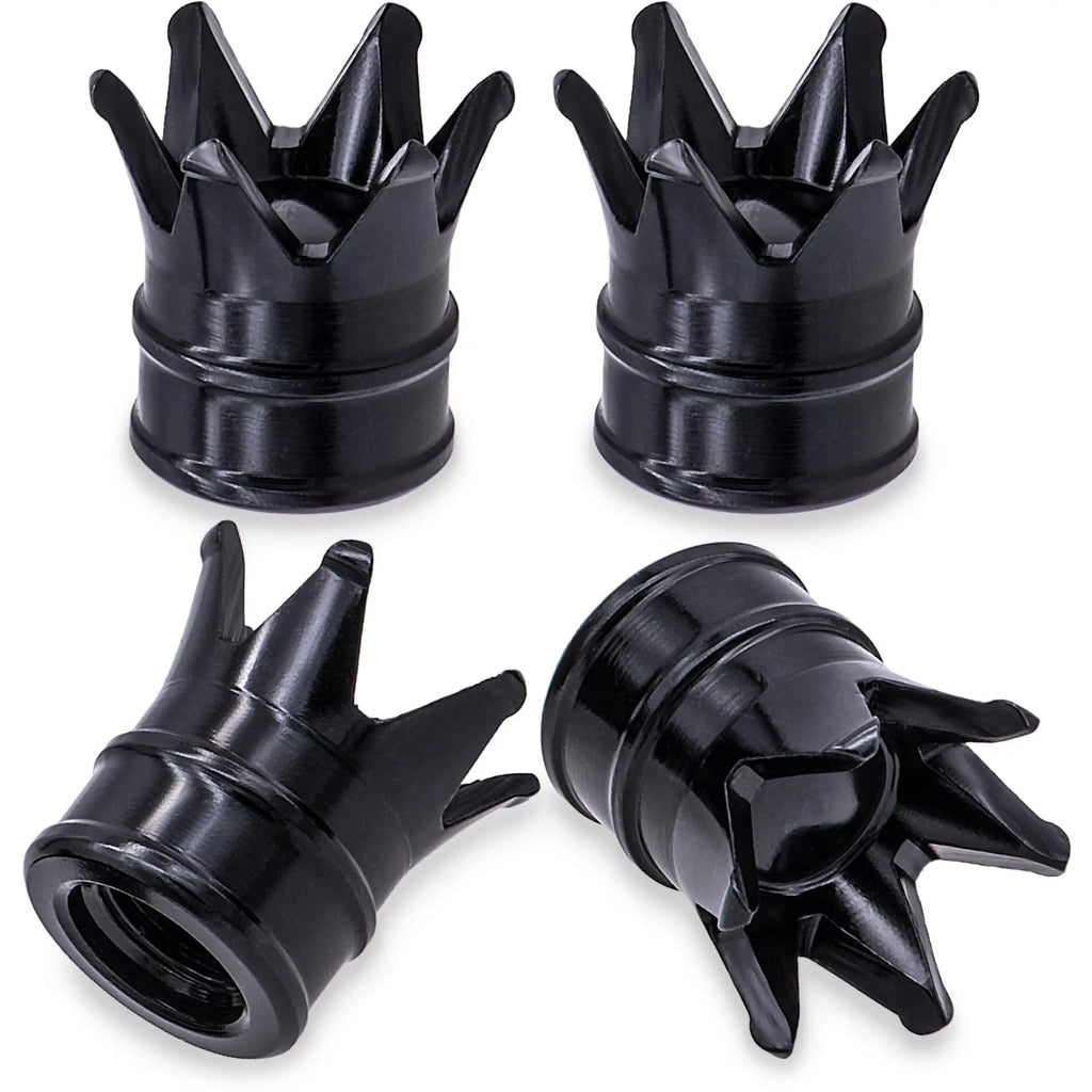 Aluminum alloy crown valve cap universal for all valves American 8v1 thread Oasis Select 4pcs 7