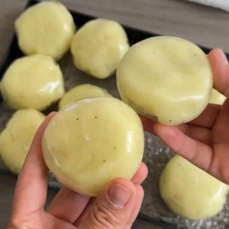 1Pc Realistic Mashed Potato Squeeze Ball Textured Sensory Fidget Toy with Crinkly Sound Stress Relief Relax Gift Oasis Select Default Title