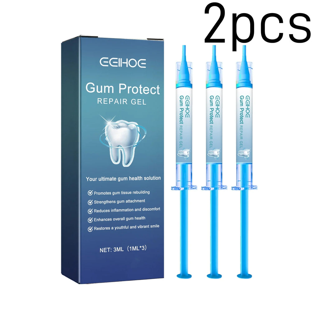 Eelhoe Gum Care Repair Gel Strengthening Repairing Soft Tissue Restore Healthy Oral Portable Soothe Gum Discomfort Tooth Serum Oasis Select 2 Boxed
