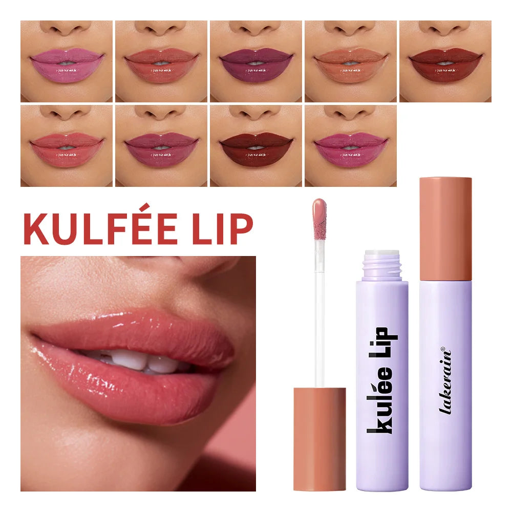 Kulfée Staining Lip Oil Gloss Stain Two In One Long Lasting Deep Hydration Moisturizing Non Sticky Waterproof Lip Makeup Oasis Select