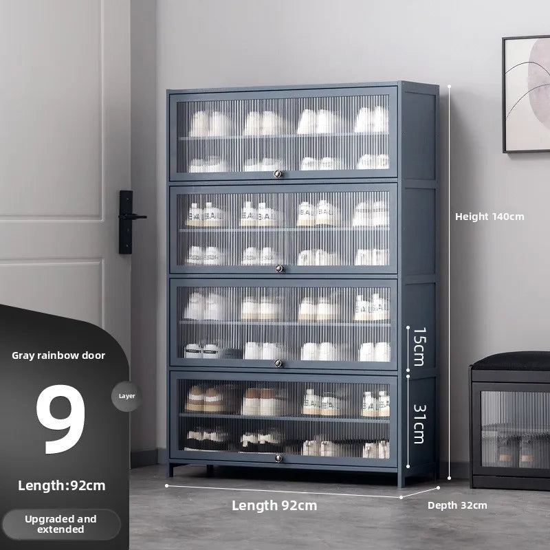 Shoe cabinet door, household door, shoe rack, multi-layer simple and large-capacity storage, indoor entry, dormitory Oasis Select Ninth floor 92