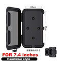 Motorcycle Phone Holder Support Moto Bicycle Waterproof Case Handlebar Stand Case Mount Waterproof Scooter Motorbike Phone Bag Oasis Select for 7.4 inches
