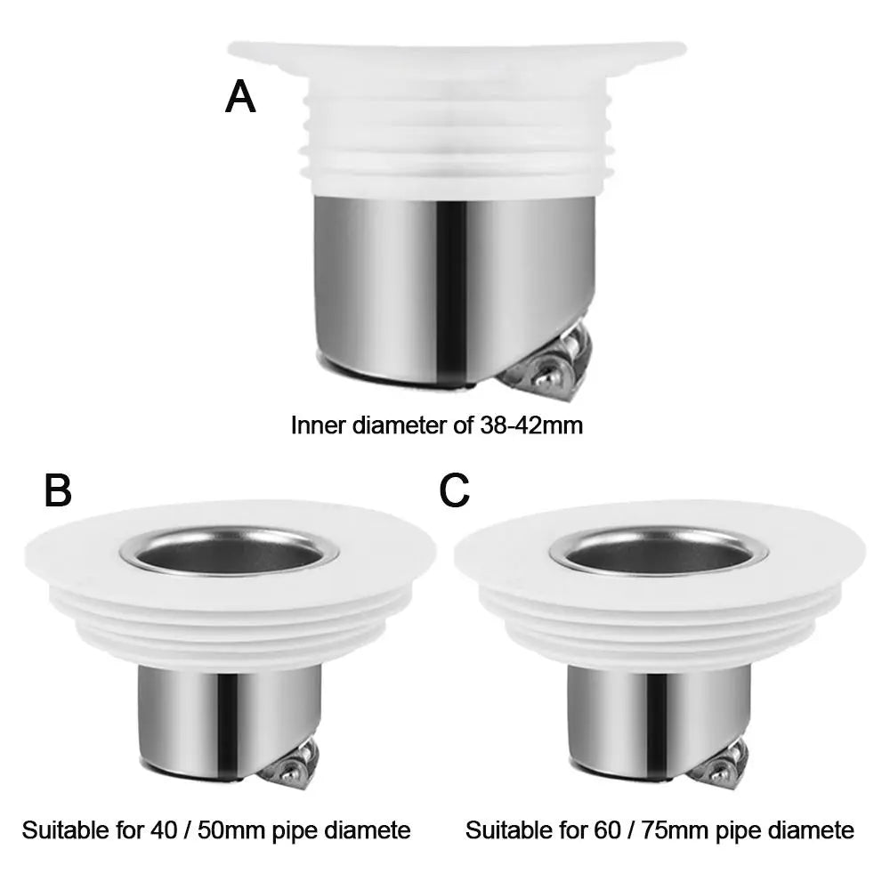 Kitchen Bathroom Accessories Stopper Sewer One Way Valve Shower Drainer Water Pipe Plug Drain Cover Anti odor Floor Drain Oasis Select