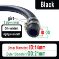 NBR Oil Resistant Car Fuel Hose 4–14mm ID + Pipe Clamps