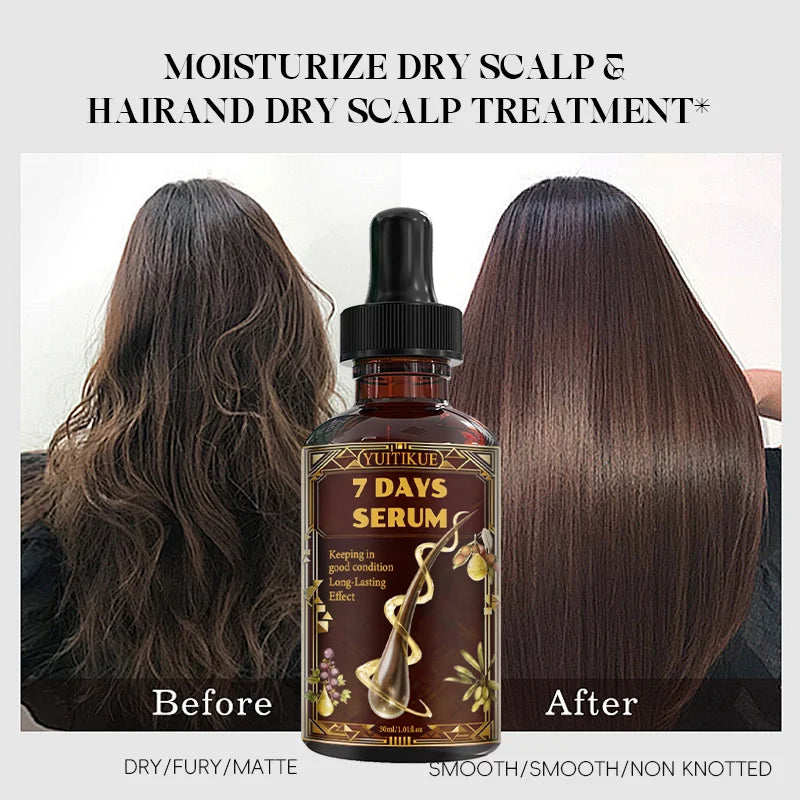 YUITIKUE 7-Day Hair Essence – Nourish Dry & Dull Hair 30ml