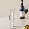Pneumatic Air Pressure Wine Opener Anti-explosion Safe Cork Remover No Cork Debris Dual Function Wine Beer Opener For Home Bar Oasis Select white