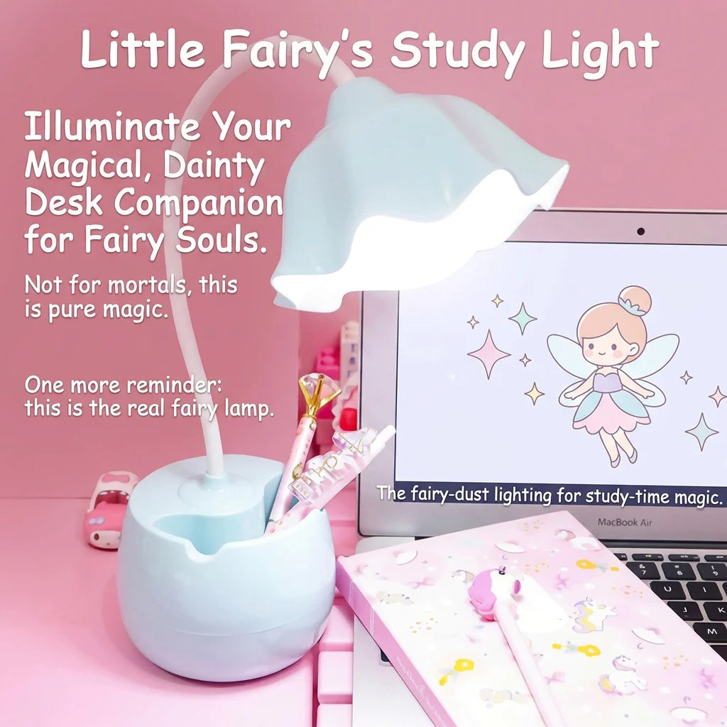 Pen Holder Lamp Multi-Functional Usb Reading Light Eye-Friendly Study Lamp Flexible Led Desk Lamp For Office Stations Bedroom Oasis Select