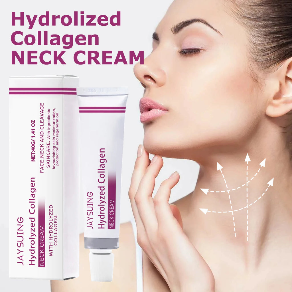 Hydrolyzed Collagen Neck Cream Firming Delaying Aging Increase Skin Elasticity Reduce Fine Lines Moisturizing Neck Care Lotion Oasis Select