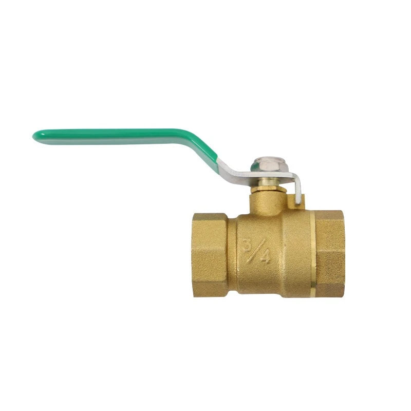 Brass Mini Ball Valve 1/2" 3/4"1inch BSP Type 216 Air Compressor Water Gas Oil Shut Off Valve Thicken Threaded Male To Female Oasis Select