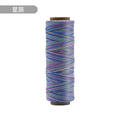Round Waxed Cord Polyester Coated Sewing Thread DIY Handmade Leather Stitching Rope Bracelets Jewelry Braided Ткань из воска Oasis Select Stars 0.35mm 247m