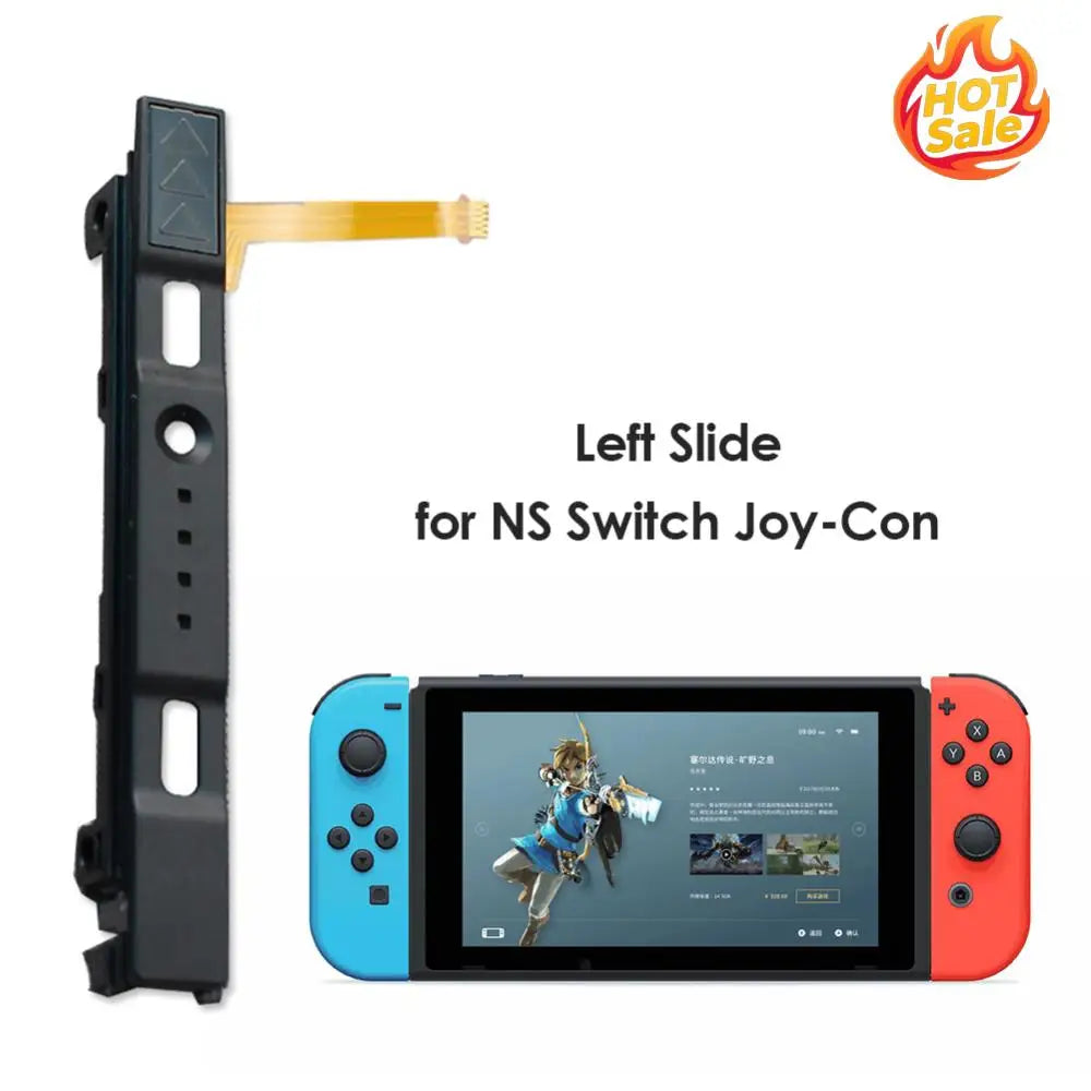 Slide Rail Slider w/ Flex Cable for Switch Controller Fix Part Electronic Machine Accessories Oasis Select