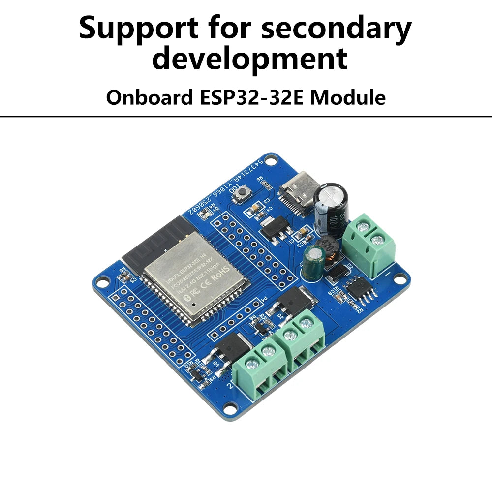 2/4 Way MOS Switch Module Onboard ESP32-32E Module WIFI Bluetooth Development Board Type-C DC 5-60V ESP32 32E Oasis Select