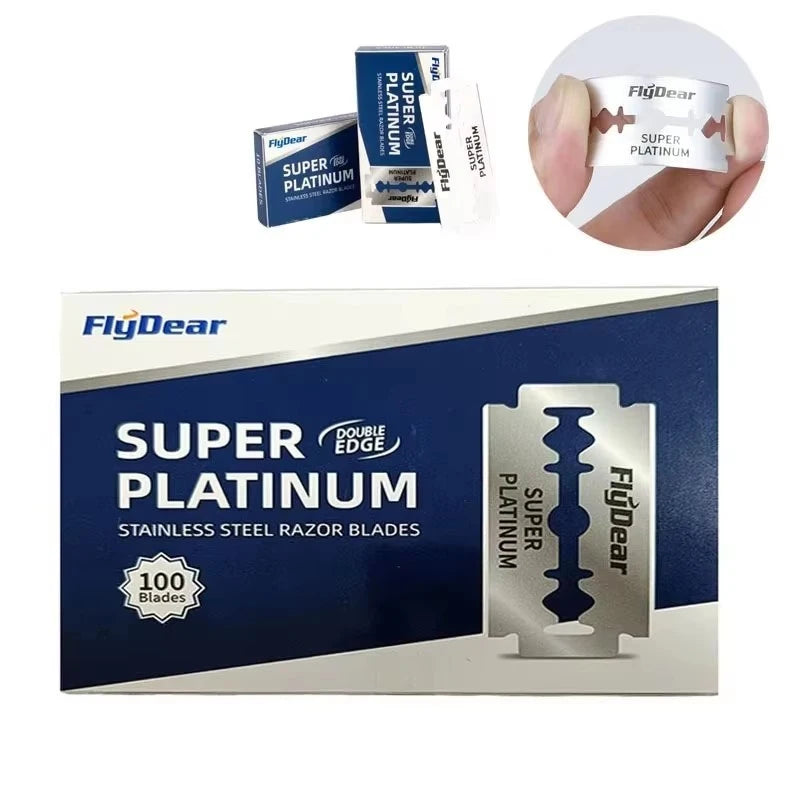 10-80 pcs Double Edge Razor Blades Men's Razor For Shaving Men Blade Professional Barber Razor Beard Trimmer Tool Oasis Select
