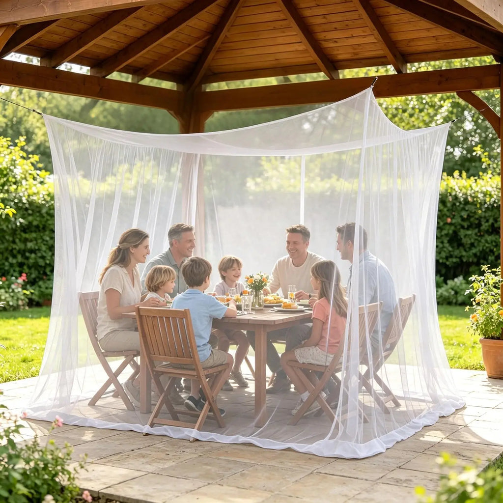 Mosquito Nets Breathable Portable Garden Camping Mosquito Net Large Outdoor Travel Mosquito Insect Proof Tent Patio Netting Oasis Select