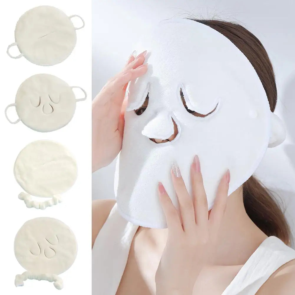 Hot & Cold Compress Facial Towel – Soft Skin-Friendly Beauty Tool