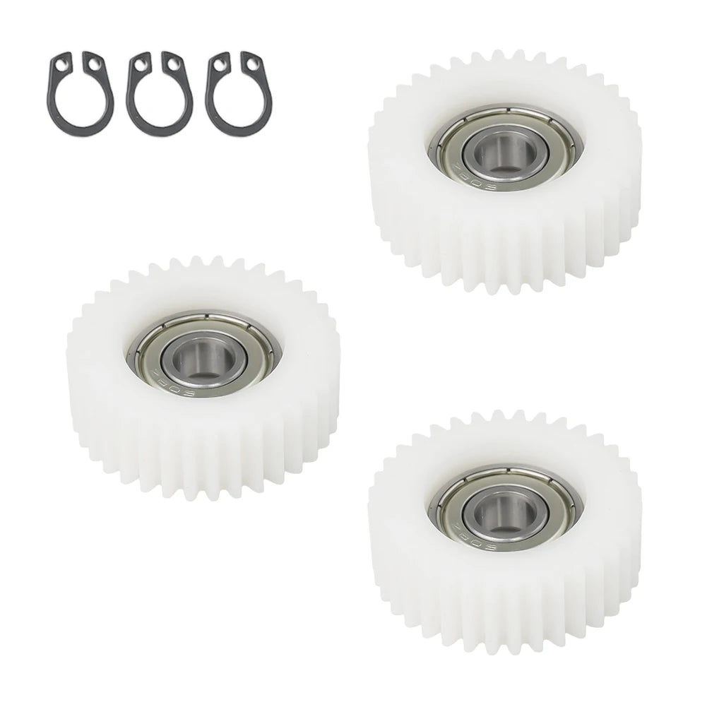 3PCS 36 Teeths Bicycle Wheel Hub Motor Planetary Gears 38x8x12mm Nylon Bearing Electric Bike Accessories For Bafang Motor Ebike Oasis Select 3PCS