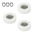 3PCS 36 Teeths Bicycle Wheel Hub Motor Planetary Gears 38x8x12mm Nylon Bearing Electric Bike Accessories For Bafang Motor Ebike Oasis Select 3PCS
