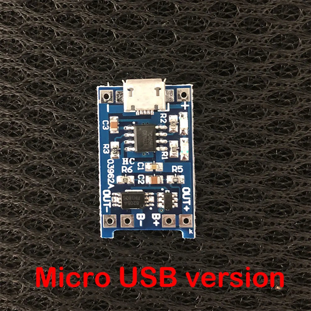 3.7V Lithium Battery Charger Protection Board 5V 1A 2A Li-ion Lipo Battery Charging Protect Two-in-one Module Micro USB Type-C Oasis Select