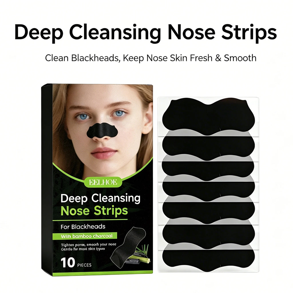 Blackhead Remover Nose Strips Unisex Deep Cleansing Pores Helps Clear Blackheads Minimizes Pores Nasal Mask Patch Skin Care Oasis Select