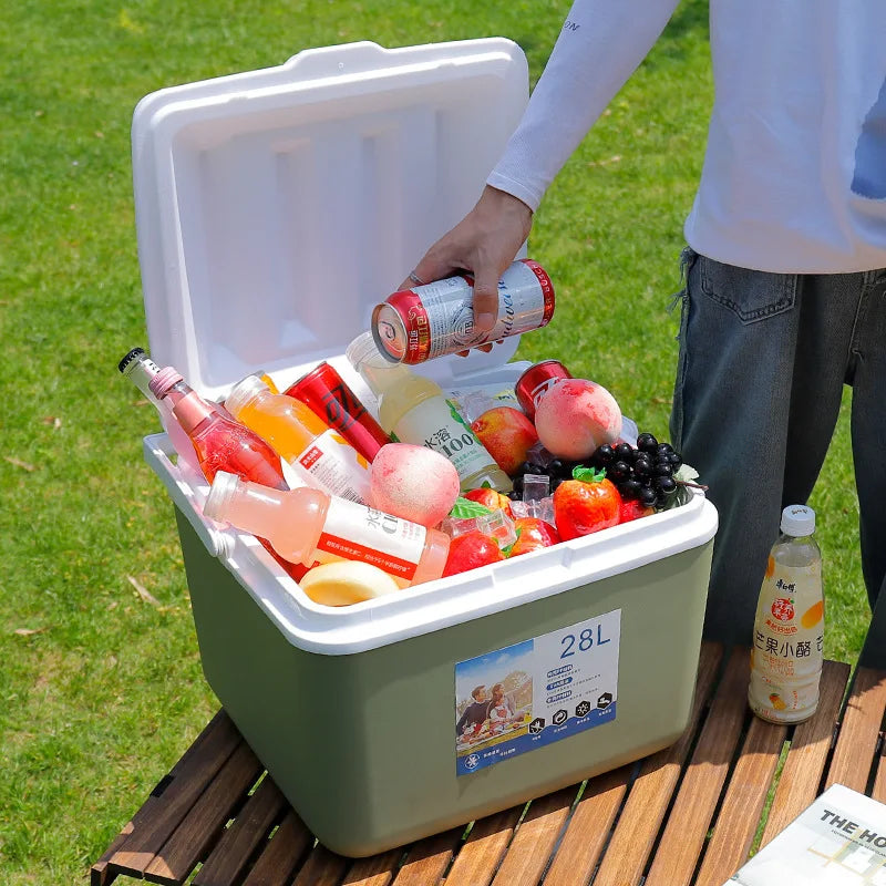 Camping Picnic Cooler Outdoor Car Portable Portable Incubator Ice Bucket Stall Picnic Ice Preservation Oasis Select