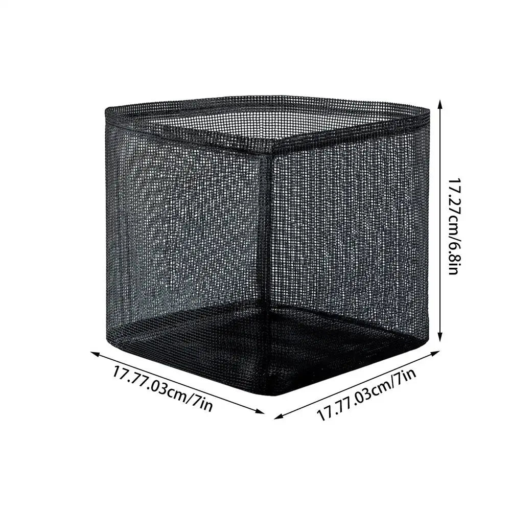 4Pcs Aquatic Plant Basket Floating Pot For Pond Plants Floating Aquatic Mesh Breathable Planting Bags For Water Planting Indoor Oasis Select B square