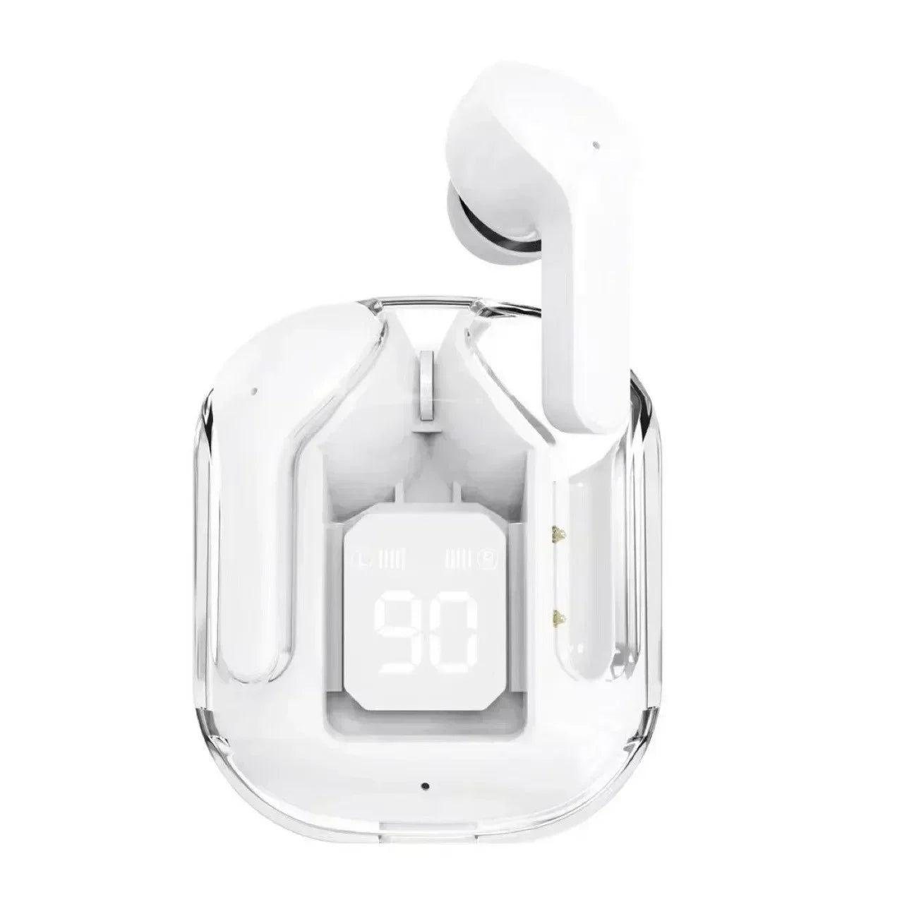 Wireless Mini Earbuds LED Power Digital Display TWS Wireless Headset Stereo Bluetooth Headphones for smartphones Oasis Select white