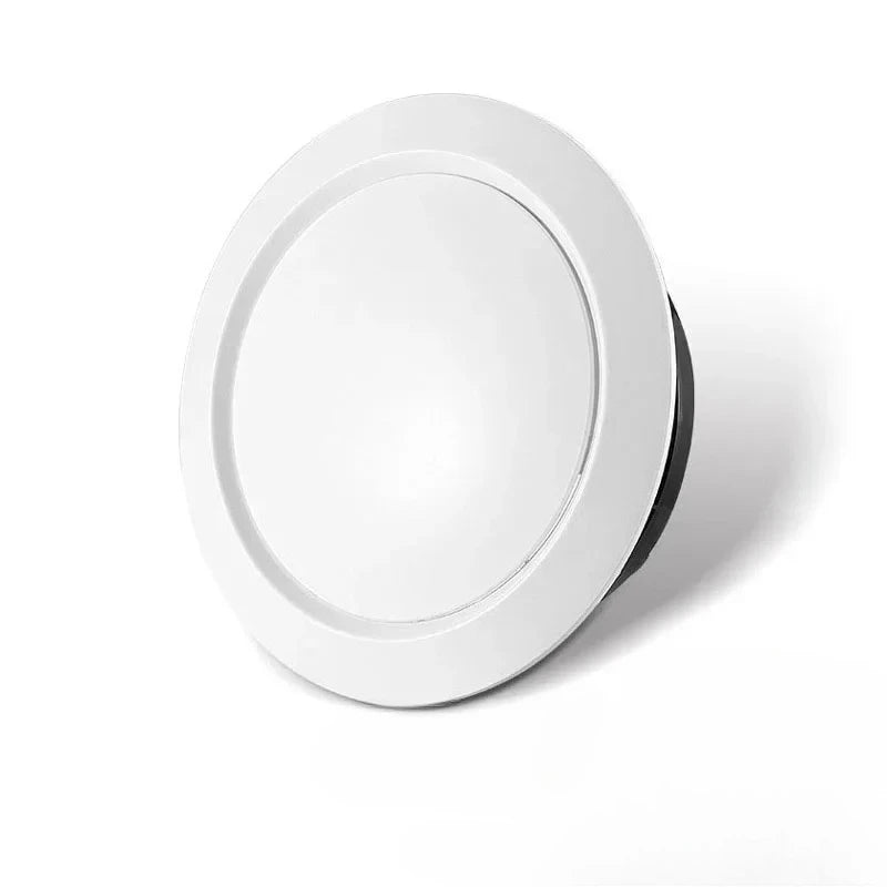 White Round Air Vent Louver Grille Cover Outlet Adjustable Exhaust Ducting Ventilation Grilles 75/100/125mm Oasis Select Round Plate 125mm
