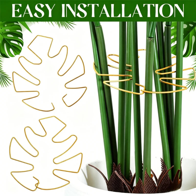 Anti-toppling Plant Stem Support No Nail Needed Multi-purpose Flower Climbing Stem Holder Vine Branch Monstera Stabilizer Oasis Select