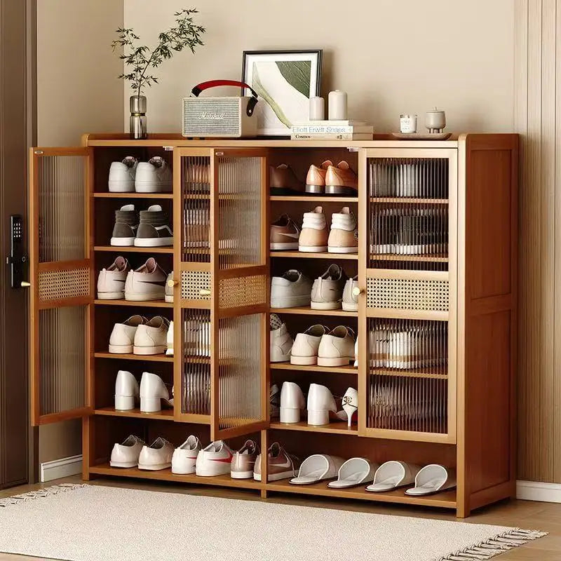 Shoe cabinet entrance household indoor shoe rack multi-layer home storage provincial space dormitory rental house shoe cabinet Oasis Select