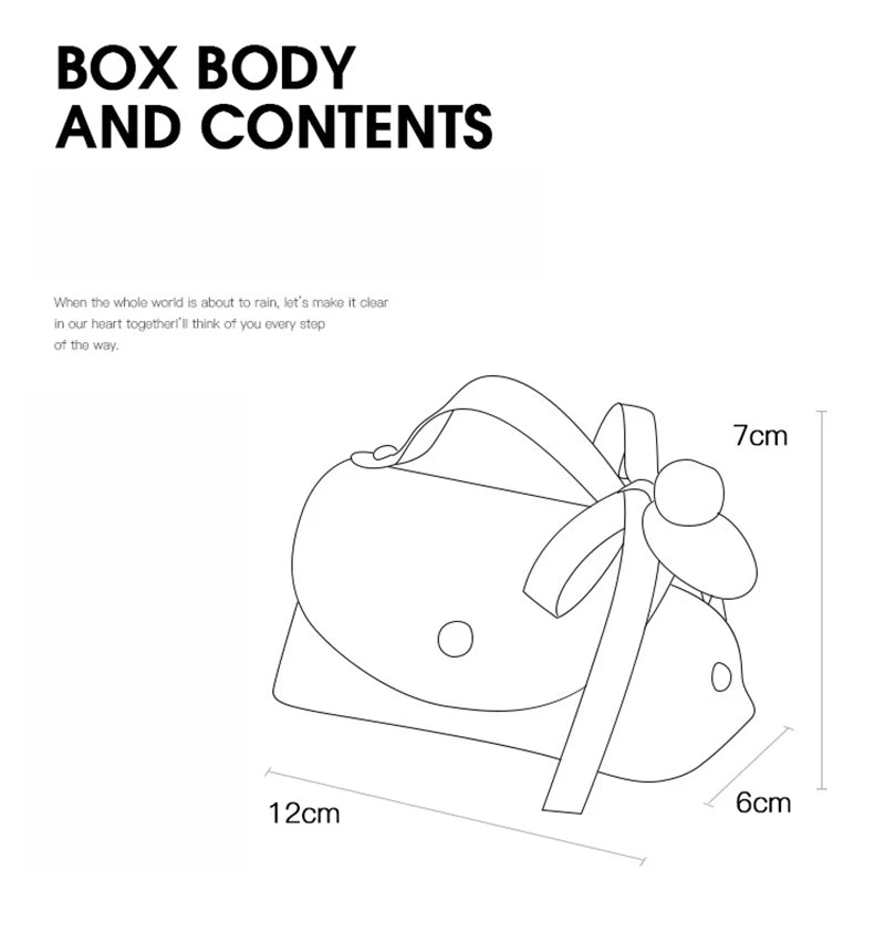 Leather Mini Gift Bag with Bow – Wedding & Party Favour Bag