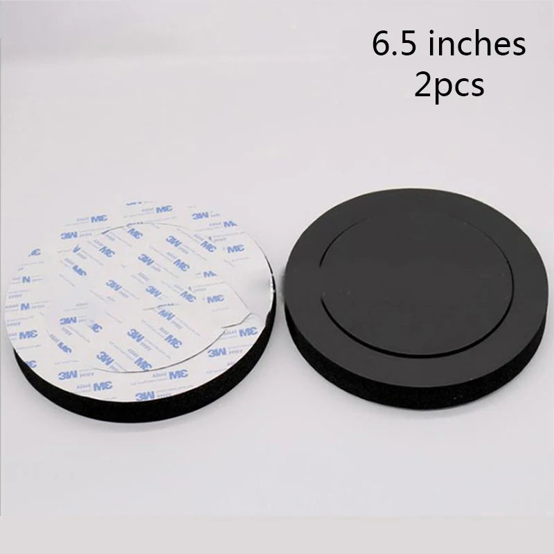 2 Pc 6.5 Inch Car Speaker Ring Bass Speakers Sound Self Adhesive Insulation Ring Oasis Select