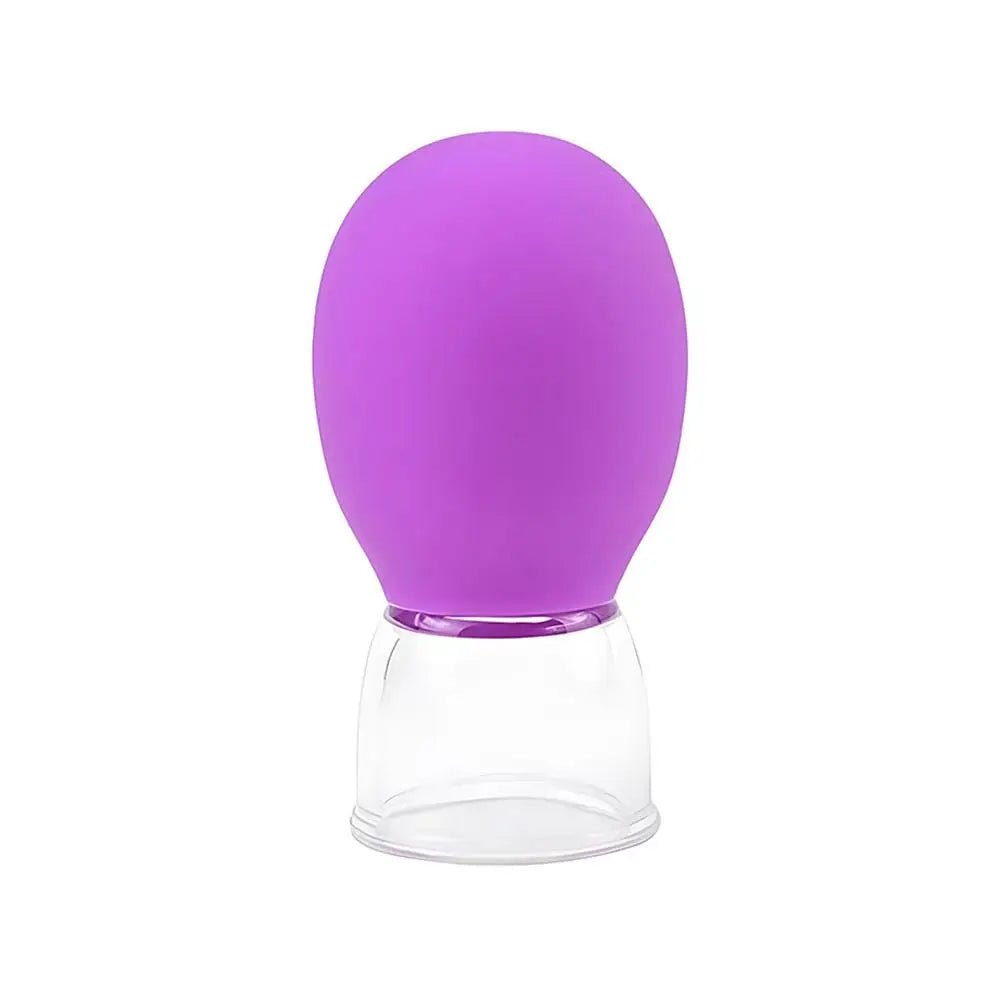 Silicone Face Massager Vacuum Eye Skin Face Lifting Facial Cups Anti Cellulite Jar Anti-Wrinkle Cupping Therapy Beauty Tool Oasis Select B-1PCS