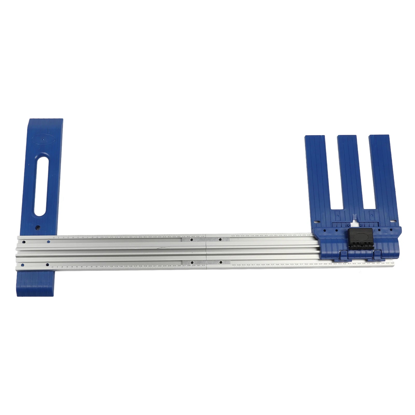 Woodworking Cutter Rail Woodworking Cutter Rail Multifunctional Aluminum Alloy Circular Saw Track for Carpenter Oasis Select Blue