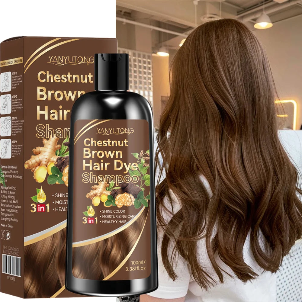 3 in 1 Turmeric Color-Treated Shampoo, Nourishing Color-Treated Shampoo Gentle Formula, Plant-Based, Light Beige Oasis Select