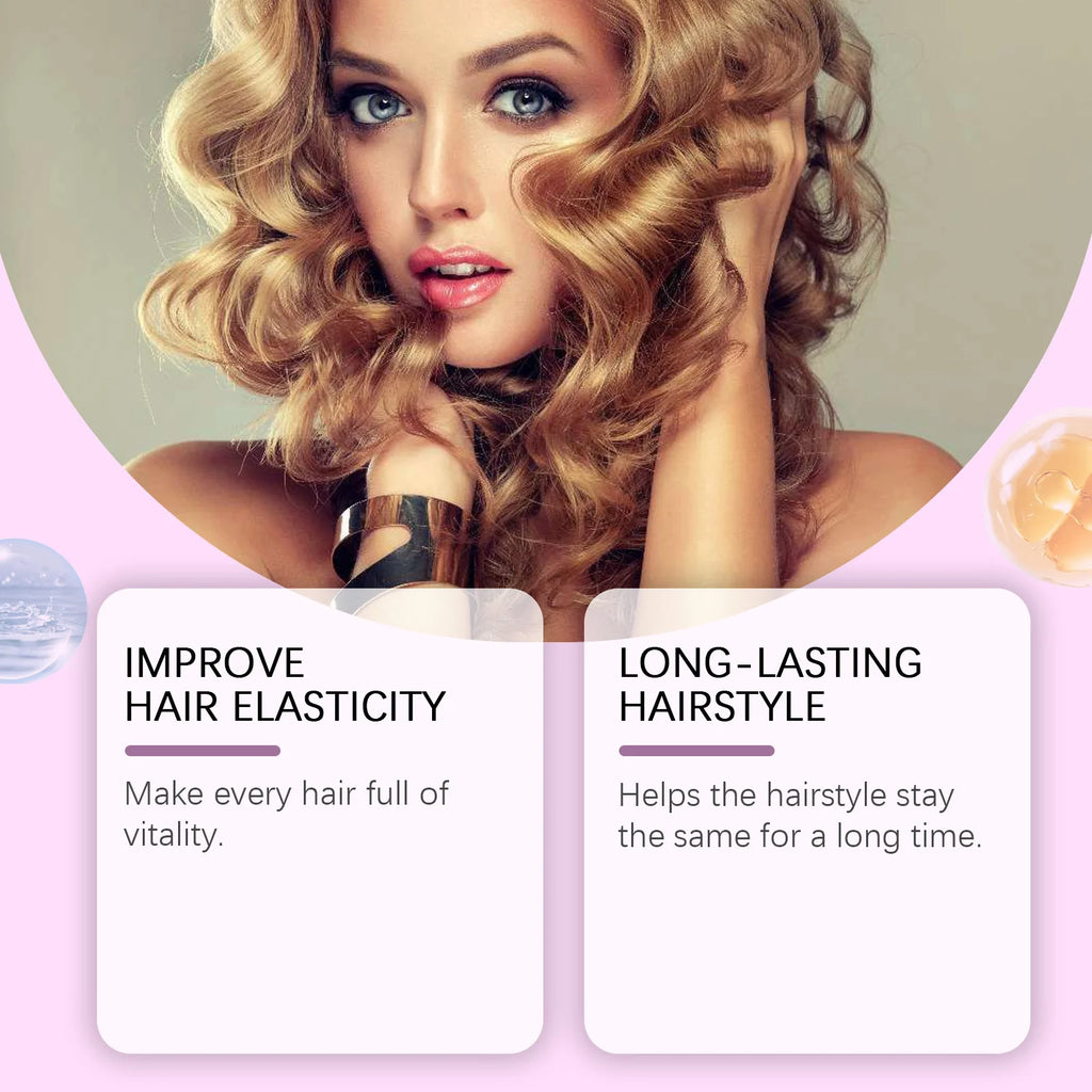 Curl Defining Cream Control Frizz Bouncy Resilient Enhancer Prevent Hair Breakage Smooth Moisturizing Hair Elastic Conditioner Oasis Select