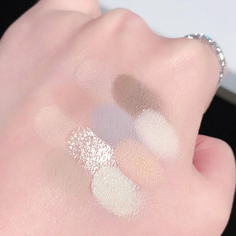 Multi-Color Makeup Palette – Highlighter, Contour, Blush & Eyeshadow