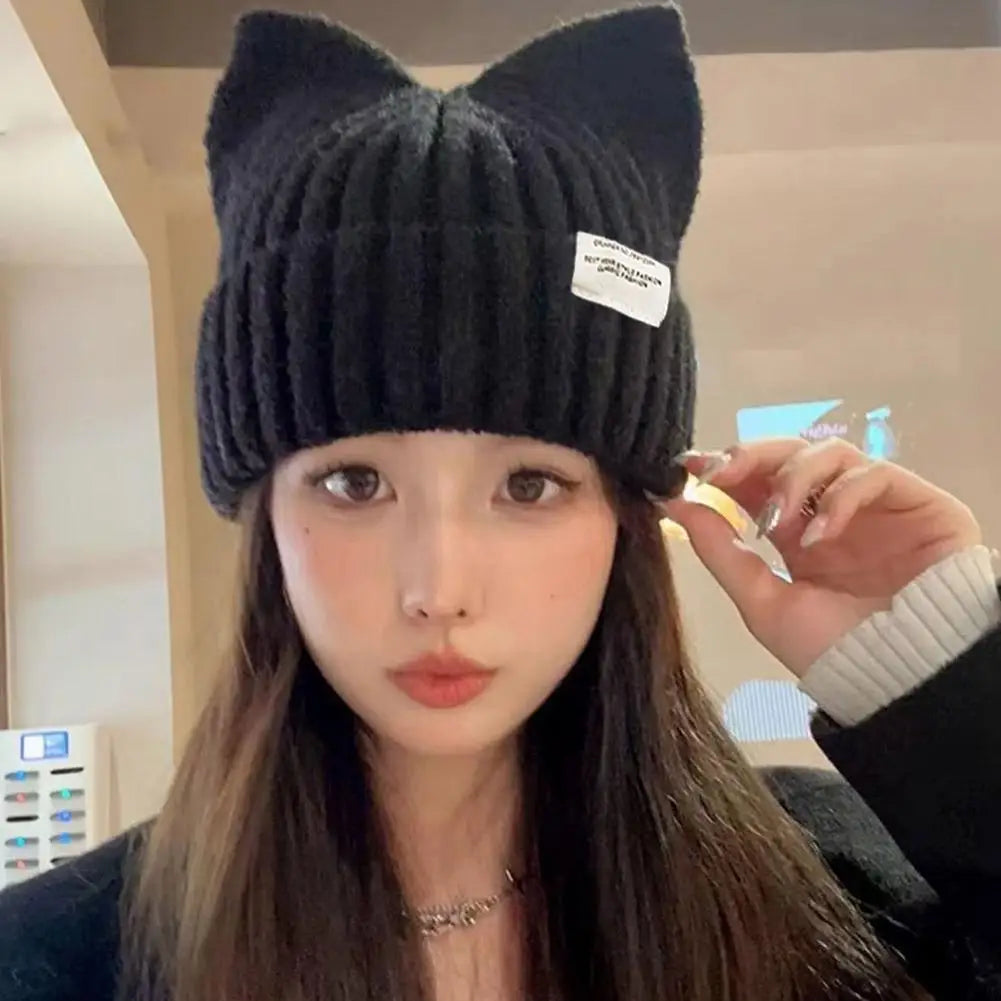 winter women's accessories fun CAT hat Butterfly Pullover Hat ,adventure time caps for men Balaclava Beanie Rabbit Ear Hat Oasis Select