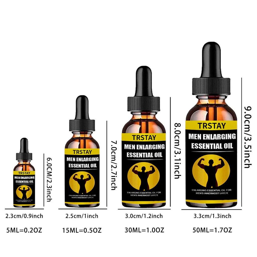 Men Enlarging Essential Oil Endurance Long-lasting Delay Growth Strong Energize Enhance Massage Strengthen Strength Oasis Select