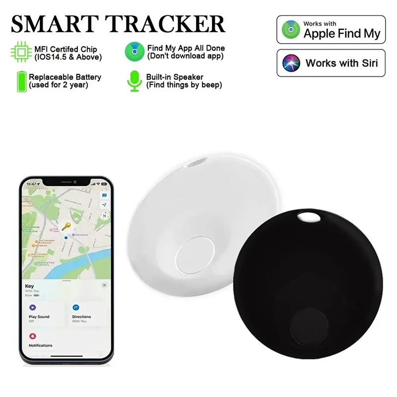 For Apple Find My Mini Bluetooth GPS Tracker Anti Lose Reminder Device Key Finder Pet Dog Kid Bag Wallet Car Locator Smart Tag Oasis Select